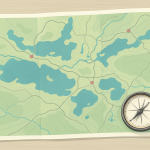 Mapa Mazur, jak czytać region i znaleźć jeziora oraz ważne punkty na trasie